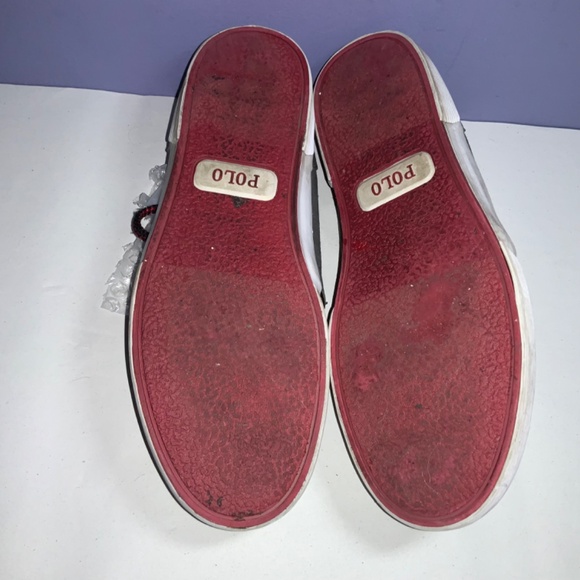 Polo Ralph Lauren Faxon low top sneakers walking shoes Sz 10 D ripstop canvas - Picture 5 of 6